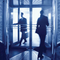 revolving door