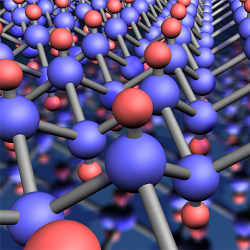 Graphene is a 2D lattice of carbon with bonds as strong as diamond.