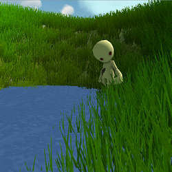 One of the characters in the CodeSpells game environment.