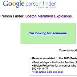 Google's Person Finder