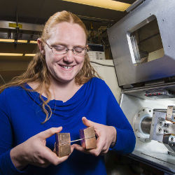 Sandia researcher Lisa Deibler