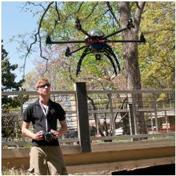 Chris Seto and the multicopter