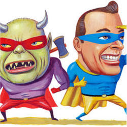 Good bad superheros