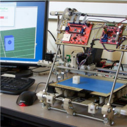 Prototype 3D food printer