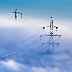 transmission towers