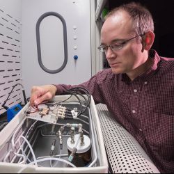 Sandia researcher Chris Brotherton