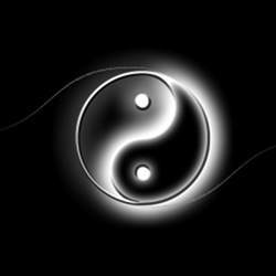 The tao symbol, symbolizing 'way' or 'path.'