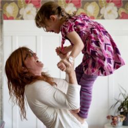 Melody Meckfessel and daughter, Edina 