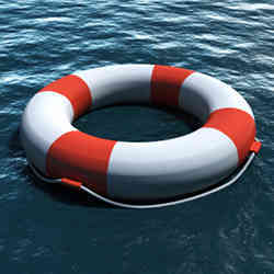 A life preserver.