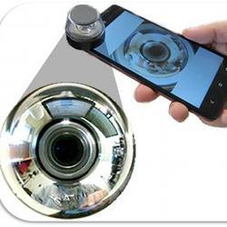 Surround-See is a smartphone equipped with an omni-directional camera.