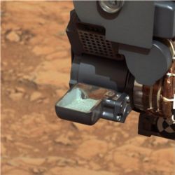 Curiosity first sample