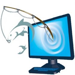 A representation of phishing.