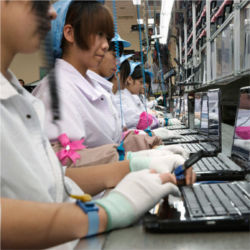 Hewlett-Packard assembly line