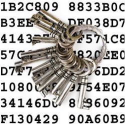 keys and encrypted data