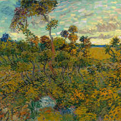 The Van Gogh Museum in Amsterdam says "Sunset at Montmajour" is an authentic Vincent Van Gogh. 