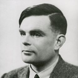 Computing pioneer Alan Turing.