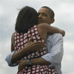 Michelle and Barack, 2012