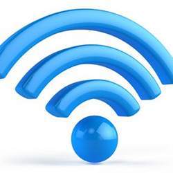 The Wi-Fi logo.