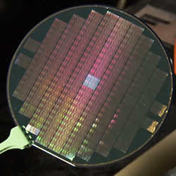 A wafer filled with carbon nanotube computers. 