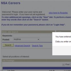 NSA Web site