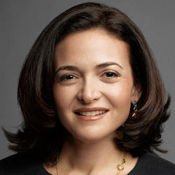 Facebook chief operating officer Sheryl Sandberg.