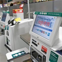 Self-checkout machines