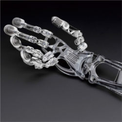 3D printed hand and arm