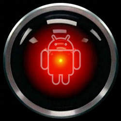 The Android logo.