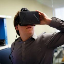 Oculus Rift VR headset