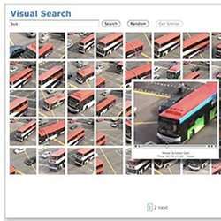 A visual search.