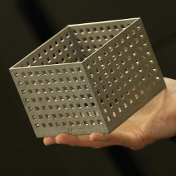 perforated metal box