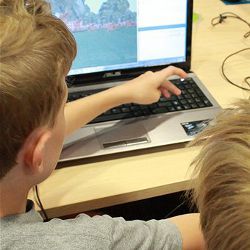 10-year-olds at CoderDojo