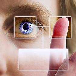 Reading one's retina pattern or fingerprint may soon replace passwords. 