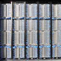 Racks in a data center