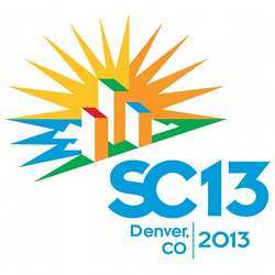 The logo of the SC13 Supercomputing conference.
