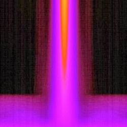 Nanoconductors squeeze an electrical current into a narrow channel, increasing the amount of heat circulating through a microchips nanotransistor.