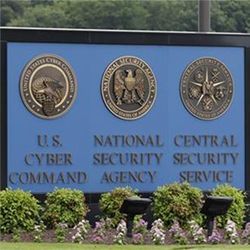 NSA entrance sign