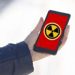 A radiation-detecting smartphone.