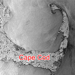 Cape Cod via satellite