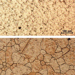 Copper before and after graphene