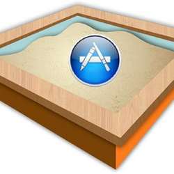 A sandbox.