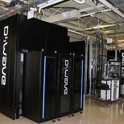 The D-Wave system with the 512 qubit chip is being tested by NASA and Google. 
