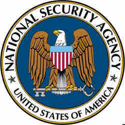 The emblem of the U.S. National Security Agency.