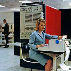 Mainframes were the workhorses of business for many years.