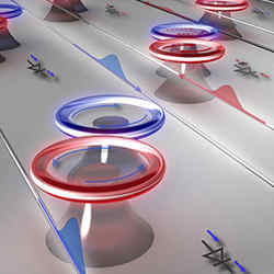 Coupled microresonators with balanced loss and gain form a parity-time symmetric system.