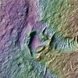 Craters on Mars