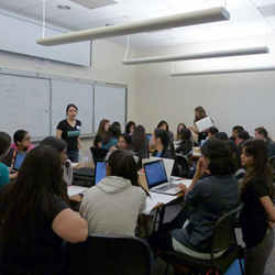 Girls Teach Girls to Code's "Code Camp" at Stanford University.