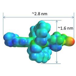 chromophore, simulated image