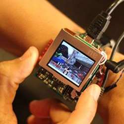 This prototype smartwatch gives users more input options by being able to tilt, click or twist its face. 