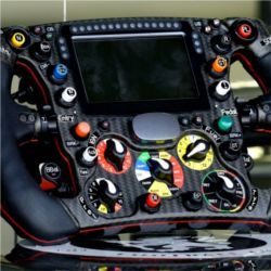 Sauber C33 Formula 1 steering wheel